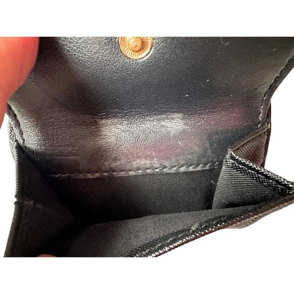 Marc Jacobs Black Mini Trifold Compact Wallet - Picture 10 of 11